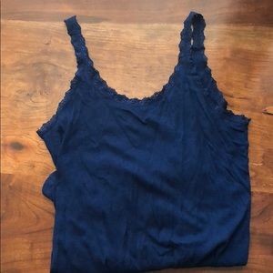 Dark blue extra large women’s tank top